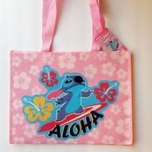 Disney Stitch Hawaiian Aloha Reusable Tote Bag